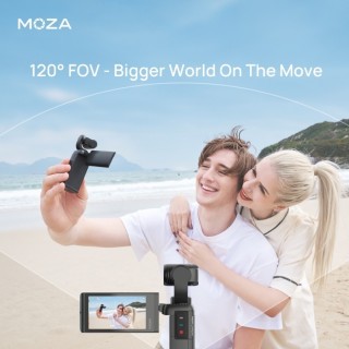 Moza Moin Pocket 3-Axis 4K HD Built-in Wi-Fi Control Gimbal Stabilizer